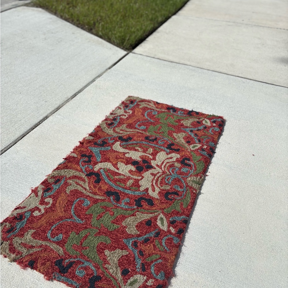 Floral Patterned Rug